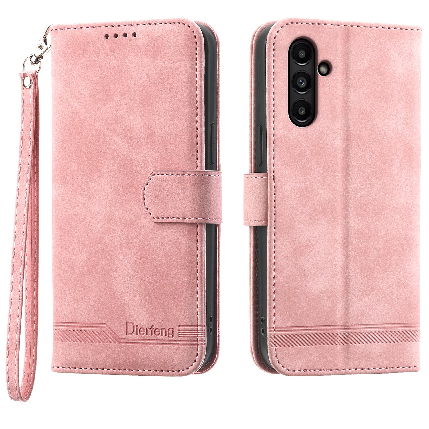 DIERFENG DF-03 For Samsung Galaxy A15 Case Shockproof Leather Stand Phone Cover Wallet DIERFENG DF-03 For Samsung Galaxy A15 Case Shockproof Leather Stand Phone Cover Wallet